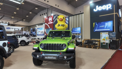 Jeep Rubicon Gladiator di GJAW 2025. Foto: Fitra Andrianto/kumparan