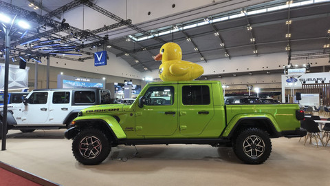 Jeep Rubicon Gladiator di GJAW 2025. Foto: Fitra Andrianto/kumparan