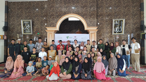 Dompet Dhuafa Gelar program Heartventure di Samosir dan Karo, tebar kebaikan, Rabu (26/11). Foto: Amar Marpaung/kumparan