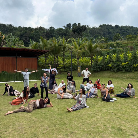 Lewat panduan Tsamara Fahrana, peserta diajak memahami pola energi mereka sendiri. Foto: Instagram @tsamarafahrana