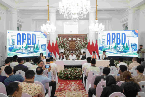 Konferensi Pers Realisasi Anggaran Pendapatan dan Belanja Daerah (APBD) 2025. Foto: dok. Pemprov DKI Jakarta