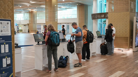 Suasana Bandara Internasional I Gusti Ngurah, Bali, Sabtu (29/11).  Foto: Dok. Bandara Ngurah Rai