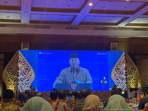 Pengolah Data dan Informasi Bidang Pelayanan Kekayaan Intelektual Kantor Wilayah Kementerian Hukum Kalimantan Barat Sari Nurhadi menghadiri Pertemuan Tahunan Bank Indonesia (PTBI) 2025. Foto: Dok. Kanwil Kemenkum Kalbar