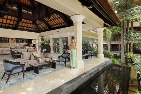 Payangan Lounge Padma Resort Ubud, Tempat Terbaik Nikmati Sore Tenang di Bali