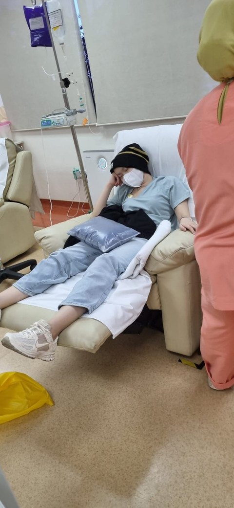 Rose Adeline, penyintas kanker payudara. Foto: Dok. Pribadi