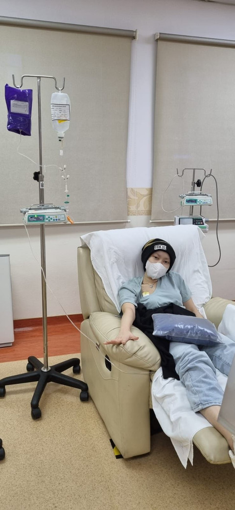 Rose Adeline, penyintas kanker payudara. Foto: Dok. Pribadi