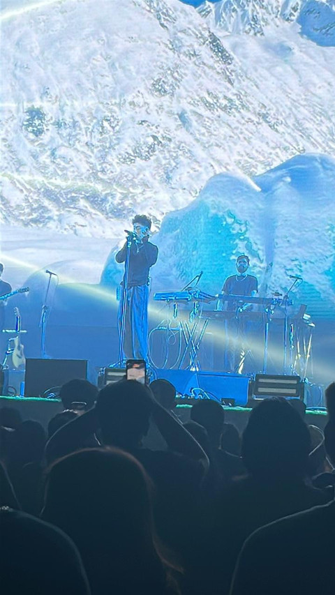 Rich Brian dalam konser Where Is My Head? di Jakarta. Foto: Andrian Gilang Khrisnanda/kumparan. 