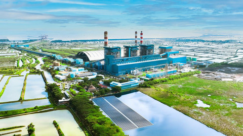 PLTU Banten 3 Lontar berkapasitas 4x315 MW menjadi salah satu pusat energi yang kini bersiap memasuki era digital dengan menggaet Huawei. Foto: PLN Indonesia Power