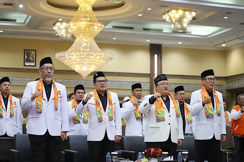 DPW PKS DKI Jakarta menggelar Rapat Kerja Wilayah di Aula Golden Boutiqe Hotel, Gn. Sahari Utara, Jakarta Pusat, Minggu (30/11/2025). Foto: PKS DKI Jakarta