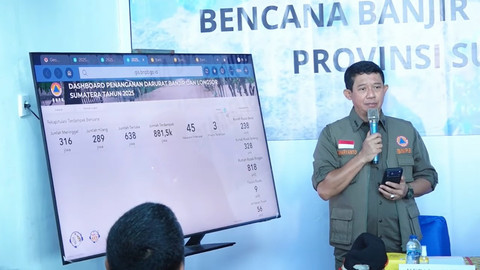 Kepala BNPB Letjen Suharyanto memimpin Rakor Penanganan Darurat Bencana di Aceh, Sumatera Barat, dan Sumatera Utara. Foto: YouTube/BNPB Indonesia