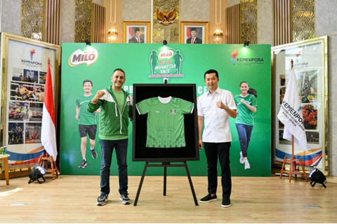 Konferensi Pers MILO ACTIV Indonesia Race 2025 Jakarta International 10K. Foto: Nestle Indonesia