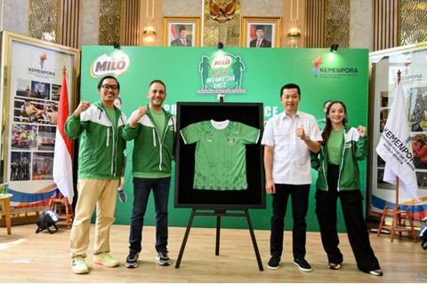 Konferensi Pers MILO ACTIV Indonesia Race 2025 Jakarta International 10K. Foto: Nestle Indonesia