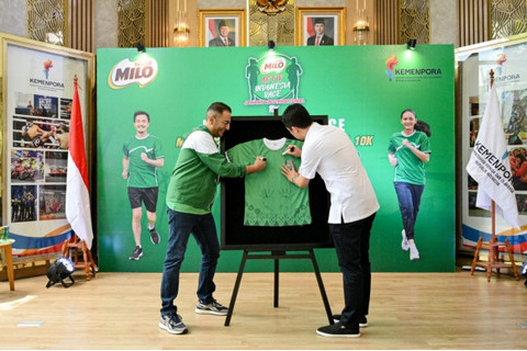Konferensi Pers MILO ACTIV Indonesia Race 2025 Jakarta International 10K. Foto: Nestle Indonesia