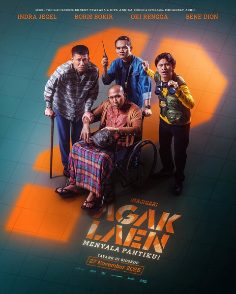 Poster film Agak Laen 2. Foto: Instagram/imajinari