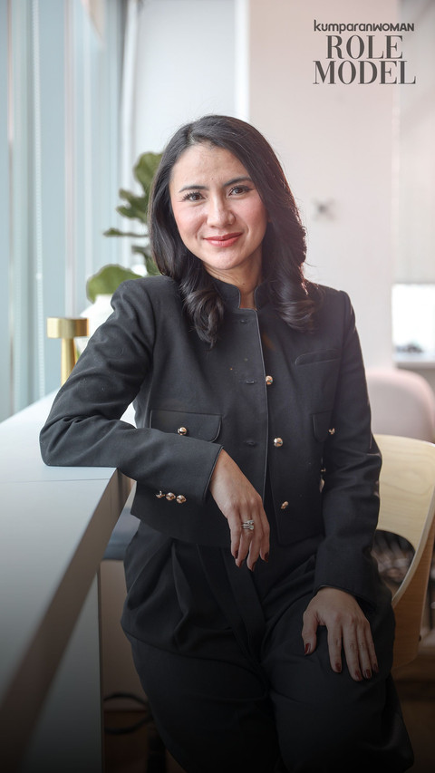 Melanie Masriel berpose untuk program Role Model kumparan. Foto: Aditia Noviansyah/kumparan