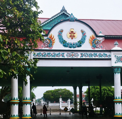 Pintu masuk Kraton Yogyakarta (Foto: Dokumen Pribadi)