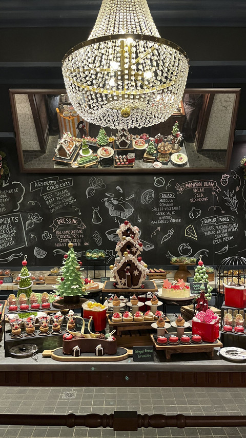 Christmas Eve Dinner 25hours Hotel Jakarta the Oddbird. Foto: Gitario Vista Inasis/kumparan