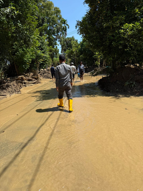 Kondisi daerah terdampak banjir di Aceh. Dok istimewa