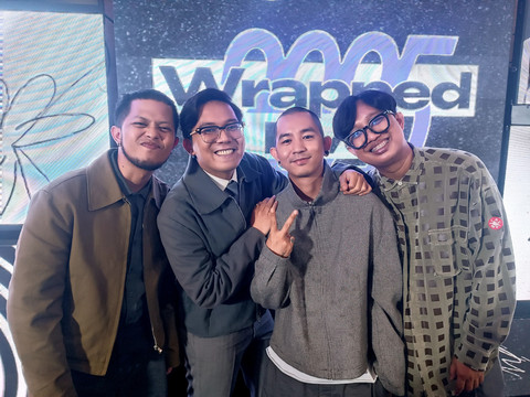 for Revenge raih Top Local Album of 2025 Indonesia dalam Spotify Wrapped Live 2025, Kebon Jeruk, Jakarta Barat, Kamis (4/12).  Foto: Giovanni/kumparan