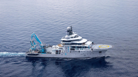 Kapal ekspedisi OceanX. Foto: OceanX