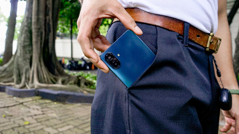 Samsung Galaxy A07. Foto: Kevin S. Kurnianto/kumparan