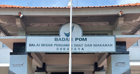Balai Besar Badan Pengawas Obat dan Makanan Surabaya. (Sumber: Dokumentasi Pribadi)