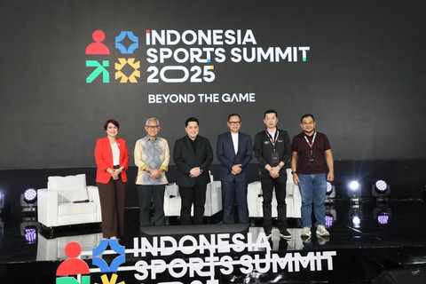Wakil Menteri Dalam Negeri (Wamendagri) Bima Arya Sugiarto di acara Indonesia Sport Summit (ISS) 2025 yang digelar di Indonesia Arena, Blok 10 Kawasan Gelora Bung Karno (GBK) Senayan, Jakarta, Sabtu (6/12/2025). Foto: Dok. Kemendagri