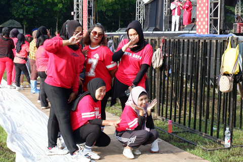 Fun Zumba buka Daihatsu Kumpul Sahabat Malang 2025. Foto: kumparan