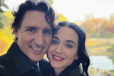 Katy Perry bersama Justin Trudeau di Jepang. Foto: Instagram/ @katyperry