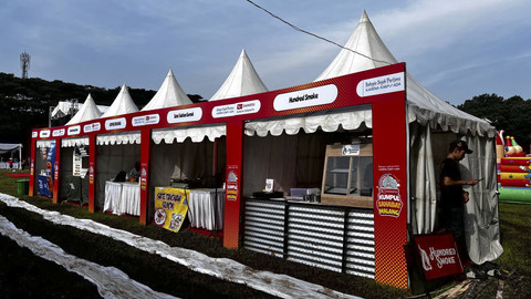 Keseruan acara Daihatsu Kumpul Sahabat Malang 2025 di Lapangan Rampal, Malang, Minggu 7 Desember 2025. Foto: Dok. kumparan