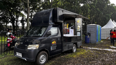 Keseruan acara Daihatsu Kumpul Sahabat Malang 2025 di Lapangan Rampal, Malang, Minggu 7 Desember 2025. Foto: Dok. kumparan