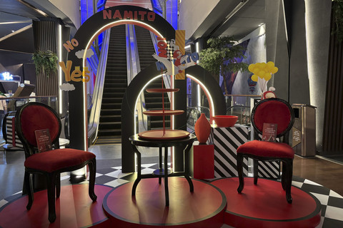 Karakter seni digital asal China, NAMITO, hadir di Serpong. Foto: Andari Novianti/kumparan