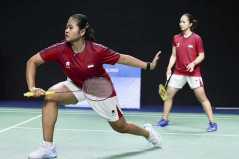 Rachel Allessya Rose/Febi Setianingrum membela Indonesia di SEA Games 2025. Foto: X/ @INABadminton