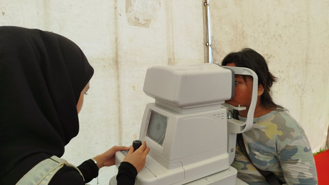 Cek kesehatan gratis di Daihatsu Kumpul Sahabat Malang 2025. Foto: Dok. kumparan