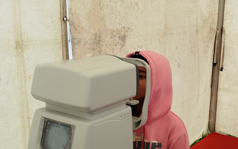 Cek kesehatan gratis di Daihatsu Kumpul Sahabat Malang 2025. Foto: Dok. kumparan