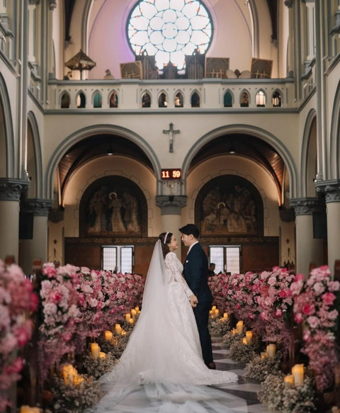 Brisia Jodie menikah dengan Jonathan Alden pada 3 Desember 2025. Foto: Instagram @brisiajodie96