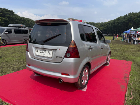 Daihatsu YRV milik Khoirul Anwar asal Malang yang tampil di Daihatsu Kumpul Sahabat Malang 2025. Foto: Sena Pratama/kumparan