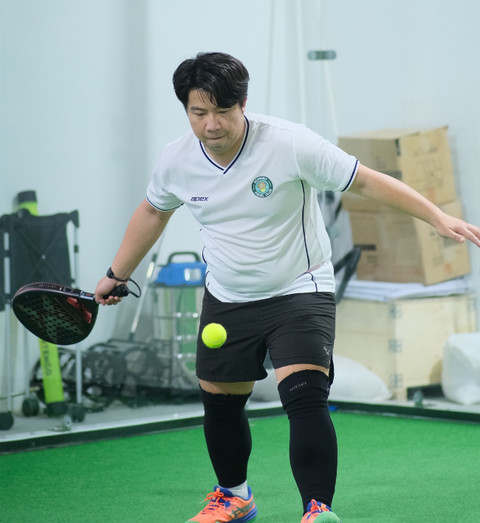 Olahraga Padel di Kubu Raya. Foto: Dok. Instagram @borneopadelclub