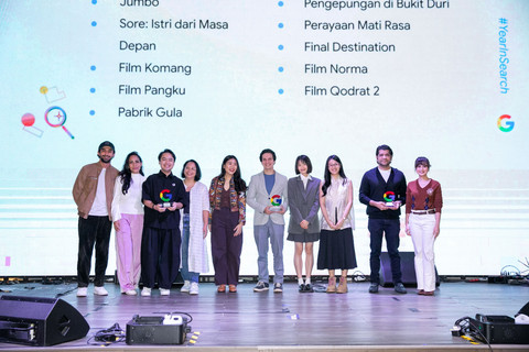 Google Year in Search (YIS) 2025. Foto: Google Indonesia.