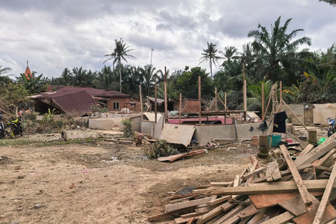 Kondisi SD Negeri 057239 Sekoci, Bestiang, Langkat, Sumatera Utara, Selasa (9/12/2025). Foto: Fadjar Hadi/kumparan