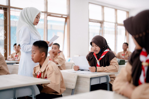 Linda Martini, siswa Sekolah Rakyat Menengah Pertama (SRMP) 5 Solok, Sumatera Barat. Foto: Kemensos RI