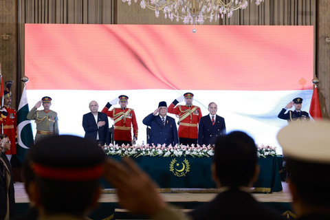 Presiden Prabowo Subianto di Istana Kepresidenan Pakistan Aiwan-e-Sadr, Islamabad, Selasa (9/12/2025). Foto: Biro Pers Sekretariat Presiden