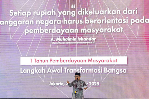 Menko Pemberdayaan Masyarakat Muhaimin Iskandar menyampaikan capaian indeks integritas tertinggi versi SPI KPK 2025. Foto: Kemenko PM