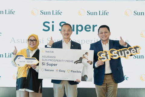 Peluncuran Sun Prosperity Time (Si Super), solusi perlindungan jiwa dengan proses pengajuan yang praktis tanpa pemeriksaan kesehatan, serta manfaat tunai tahunan yang dapat dinikmati sejak tahun pertama polis aktif. Foto: dok. Sun Life Indonesia
