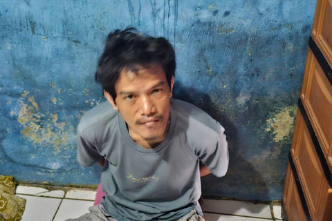 Tersangka penyuplai narkoba ke driver taksi online yang perkosa penumpang. Foto: Bareskrim Polri