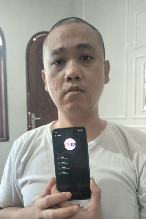 Tersangka penyuplai narkoba ke driver taksi online yang perkosa penumpang. Foto: Bareskrim Polri