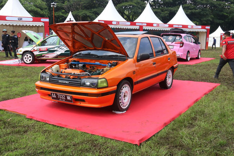 Daihatsu Classy Winner milik Agus di Daihatsu Kumpul Sahabat Malang 2025, Minggu (7/12/2025). Foto: Syahrul Ghiffari/kumparan