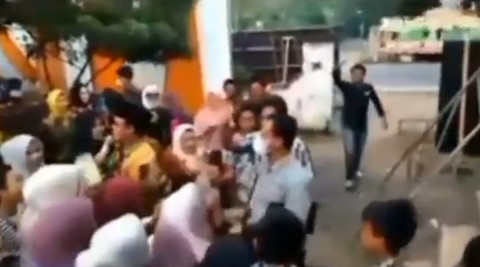 Ardito Wijaya saat melanggar protokol kesehatan saat pandemi COVID-19. | Foto: Ist