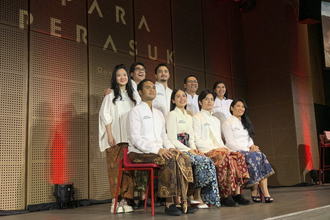 Jumpa pers film Para Perasuk di Thamrin, Jakarta Pusat, Kamis (11/12/2025). Foto: Vincentius Mario/kumparan