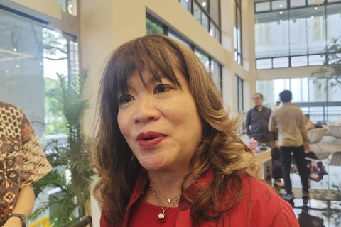 Ketua Umum Asosiasi Pengusaha Indonesia (Apindo) Shinta W. Kamdani di Kantor Kemenko Bidang Perekonomian, Jakarta, Kamis (11/12/2025). Foto: Widya Islamiati/kumparan